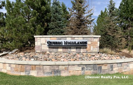 Quebec Highlands Community Monument Thornton,CO