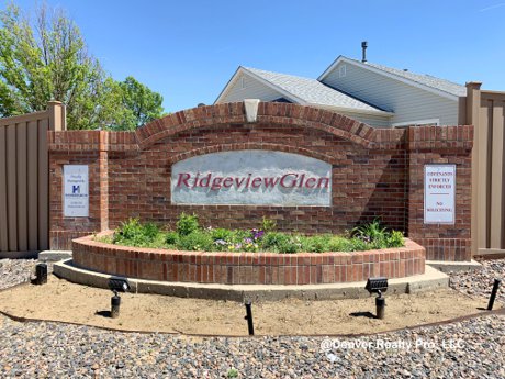 Ridgeview Glen Community Monument Aurora, CO 