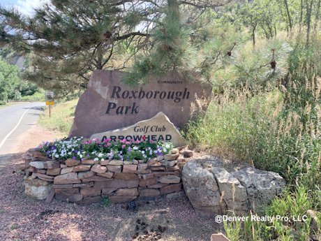 Roxborough Park Community Entrance Littleton, CO 