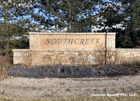 Southcreek Neighborhood Monument in Englewood, CO