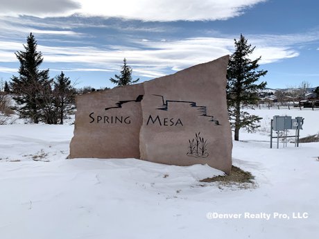 Spring Mesa Neighborhood Monument Arvada, CO