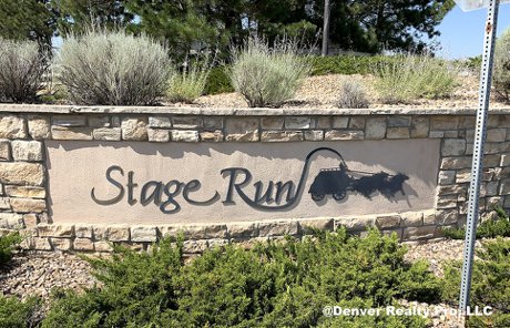 Stage Run Community Monument Aurora, CO 