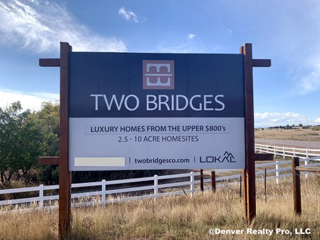 Two Bridges Community Monument Franktown, CO