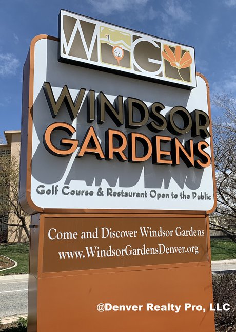 Windsor Gardens Community Monument Denver, CO 