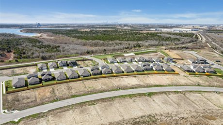 New construction homes in Buda TX with modern suburban development