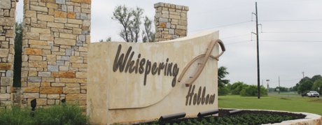 Homes in Whispering Hollow neighborhood Buda Texas
