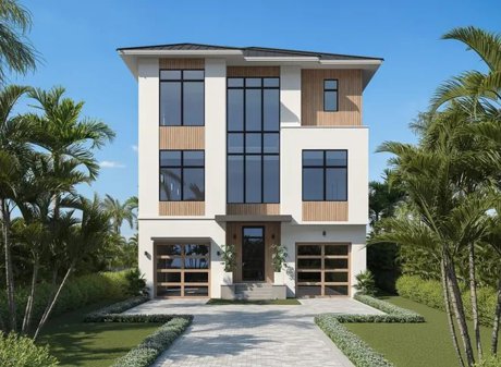 Bonita Beach new construction waterfront home