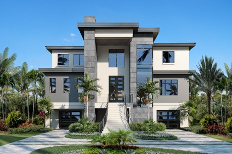Fort Myers Beach waterfront new construction homes