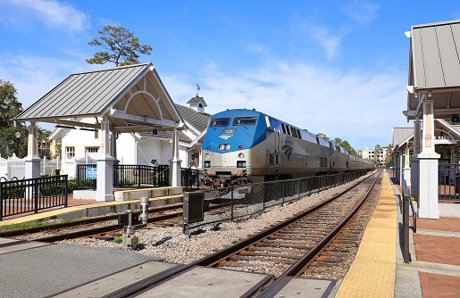 Amtrak in Station