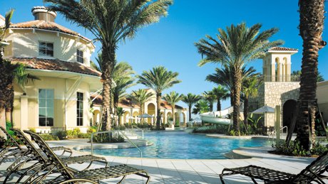 Bellalago resort community on Lake Tohopekaliga in Pleasant Hill, southwest Kissimmee, Florida