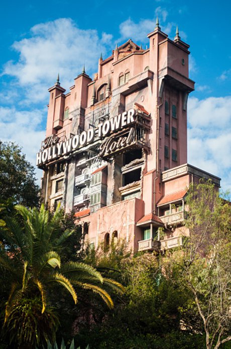 The Hollywood Tower of Terror at Disney's Hollywood Studios in Orlando