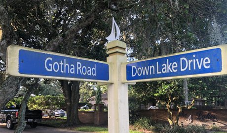 Gotha Road and Morton Jones Road in Gotha Florida