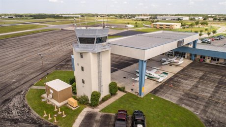 Private jets and business aviation at Kissimmee Gateway Airport near Orlando