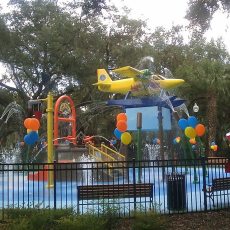 Splash Pad Park in Tavares Florida
