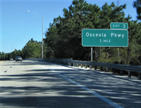 Osceola Parkway in Kissimmee