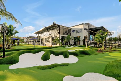 PopStroke Hamlin mini golf and dining in Horizon West