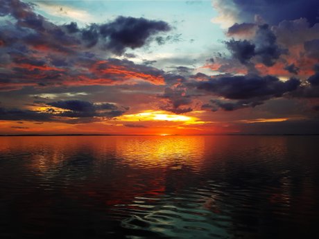 Lake Apopka in Winter GardenFlorida