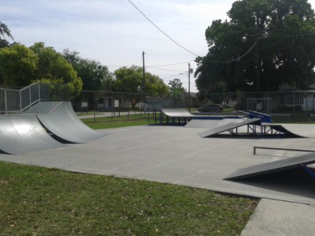 Lake David Skate Park in Groveland Florida