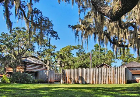 Fort Christmas Historical Park near Orlando Florida