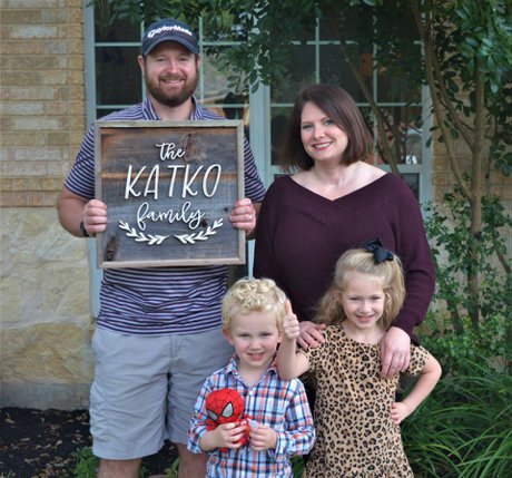 San Antonio New Home Buyer Katko Family