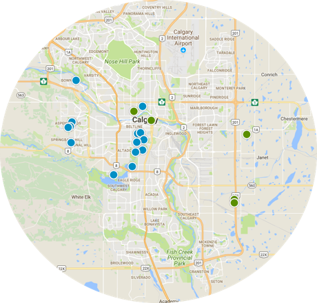 Interactive Map Search