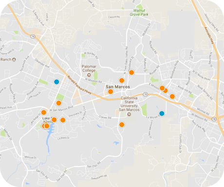 San Marcos Interactive Map Search