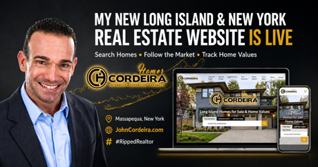 John Cordeira announces the new Cordeira Homes Long Island real estate website