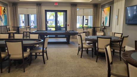 Valencia at Riverland Port St Lucie Card Rooms
