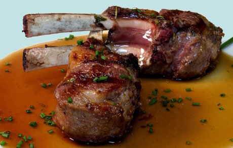 Eat at Adam's on Monroe property.