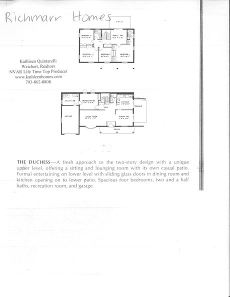 Duchess Floor Plan