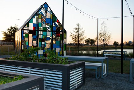 The Glass House at the Laureate Park Village Center in Lake Nona