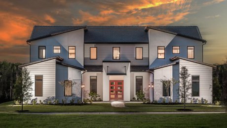Exterior of the Toll Brothers Varen model at Laurel Pointe in Lake Nona