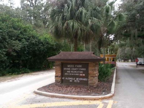 Moss Park near the Isle of Pines community
