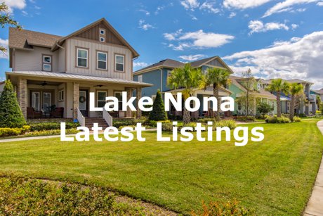Latest Lake Nona Real Estate Listings