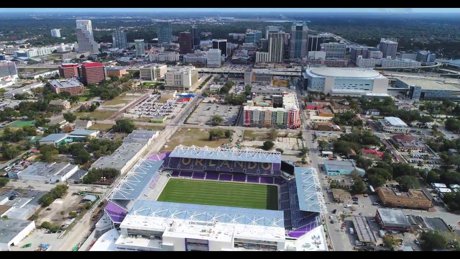 Orlando City Lions Stadium in Downtown Orlando
