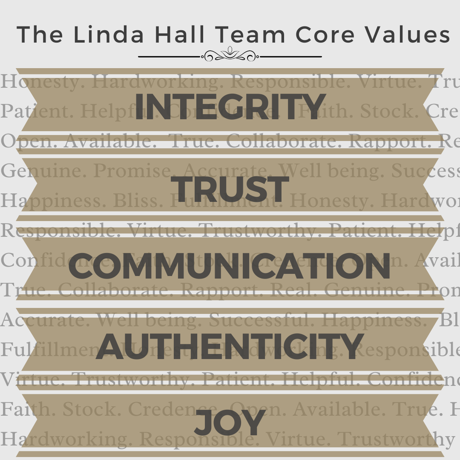 The Linda Hall Team Core Values