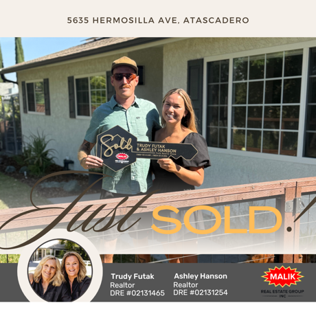 Just Sold! 5635 Hermosilla Ave, Atascadero