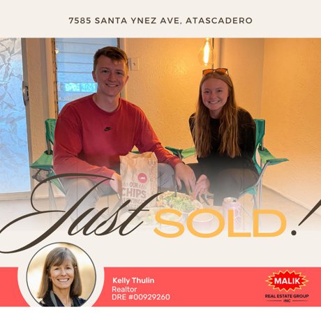 Just Sold! 7585 Santa Ynez Ave, Atascadero