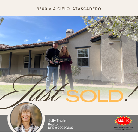 Just Sold! 9300 Via Cielo, Atascadero