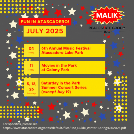 July 2025 Fun Atascadero!