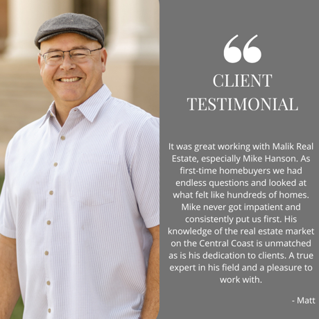 Client Testimonial, Mike Hanson &ndash; Matt