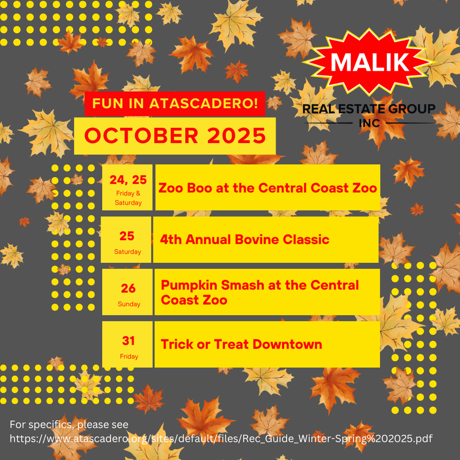 October 2025 Fun Atascadero!