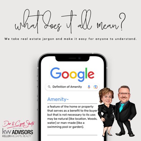 What is an amenity when it relates to real estate?