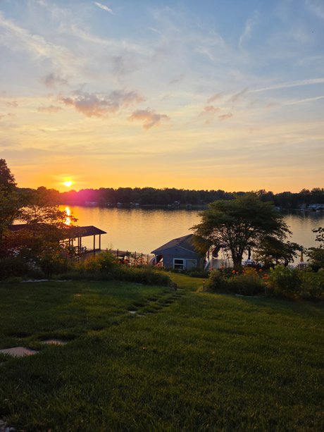 Lake Shawnee in Jamestown Ohio