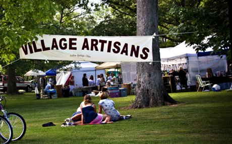 Yellow Springs Ohio Art On The Lawn