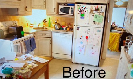 Home before staging