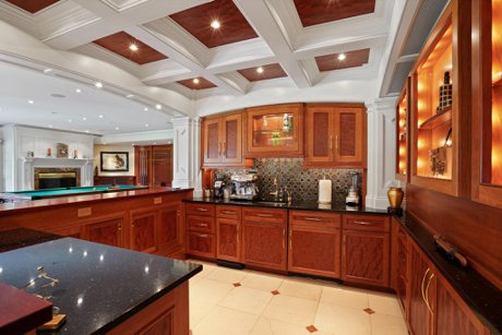 Luxury Home With Bar in Walkout Basement