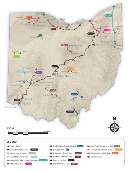 Miami valley store bike trails