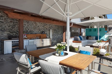 ideas for creating a relaxing outdoor oasis for your Airbnb, Vrbo or short term rental property