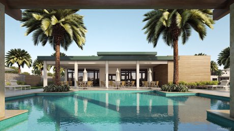 Villa Domani Resort clubhouse pool